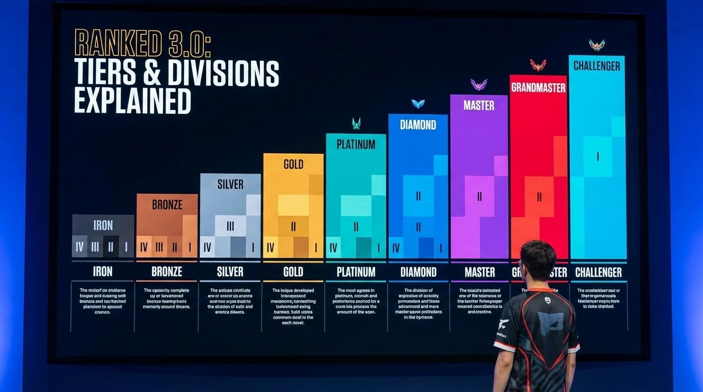 R6 Ranks in Order (2026): Every Tier and Division Explained for Ranked 3.0