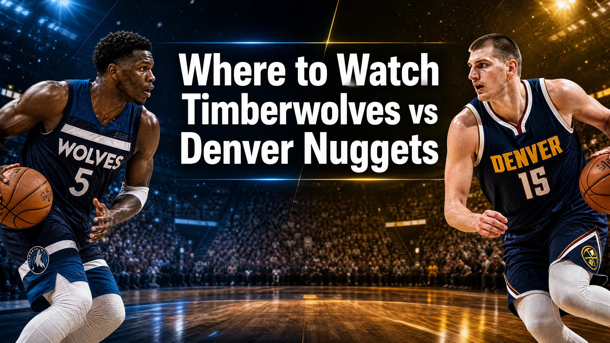 Where to Watch Timberwolves vs Denver Nuggets: TV & Stream