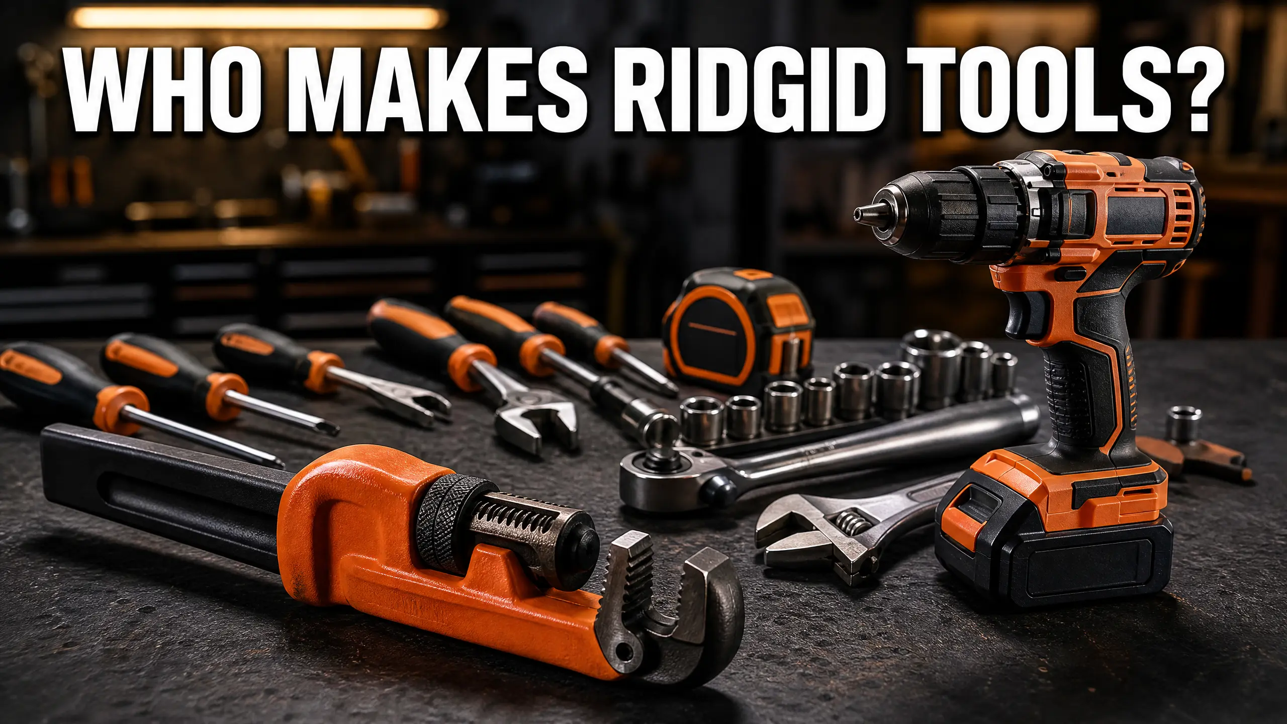Who Makes RIDGID Tools? The Real Story Behind the Brand